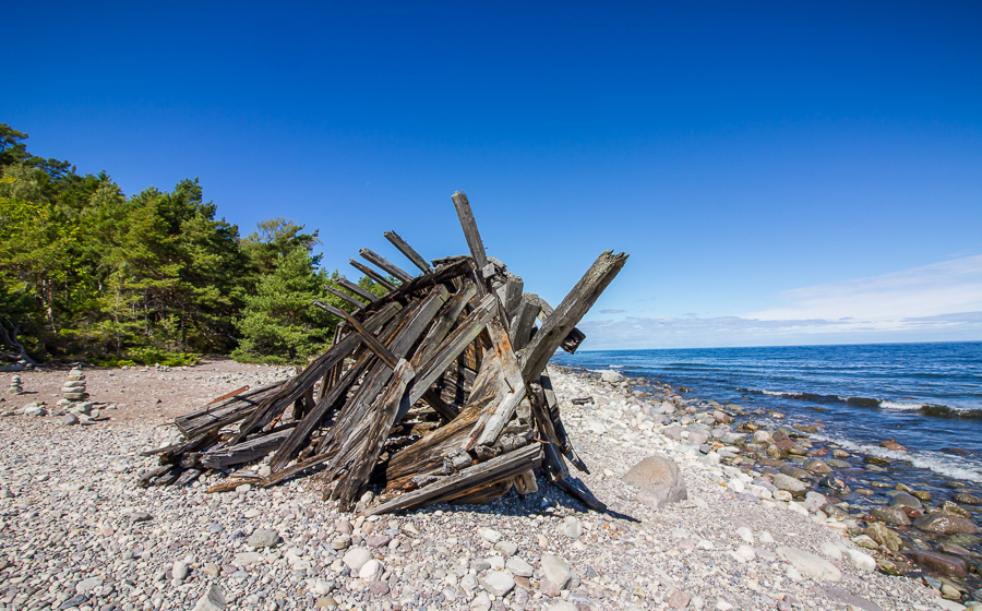 Wrack des Schoners Swiks