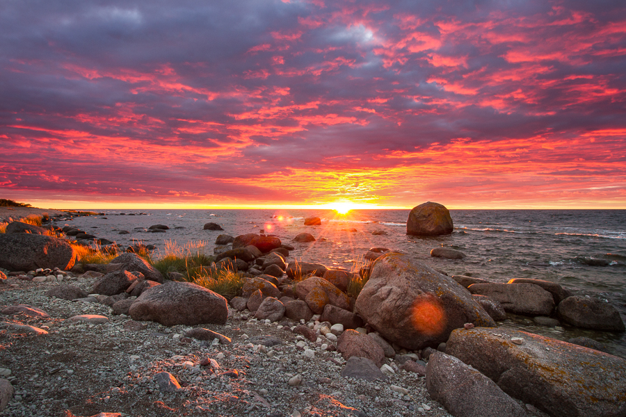 Ein weiterer sensationeller Sonnenuntergang