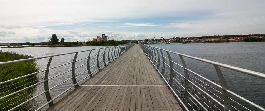 Europas längste Radbrücke